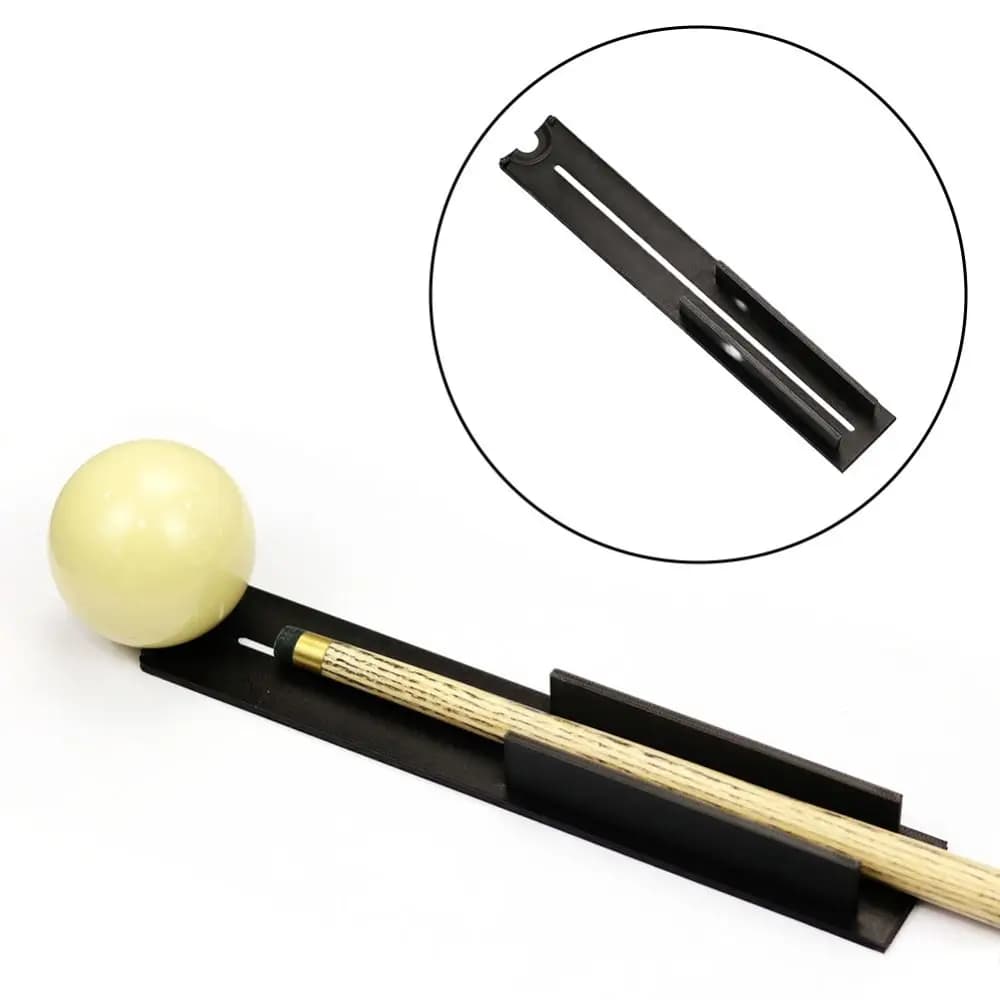 Straight Trainer Billiards Cue Trainer Universal Enhanced Aiming Beginner Stroke Trainer Durable Practice Exerciser Pool Hall