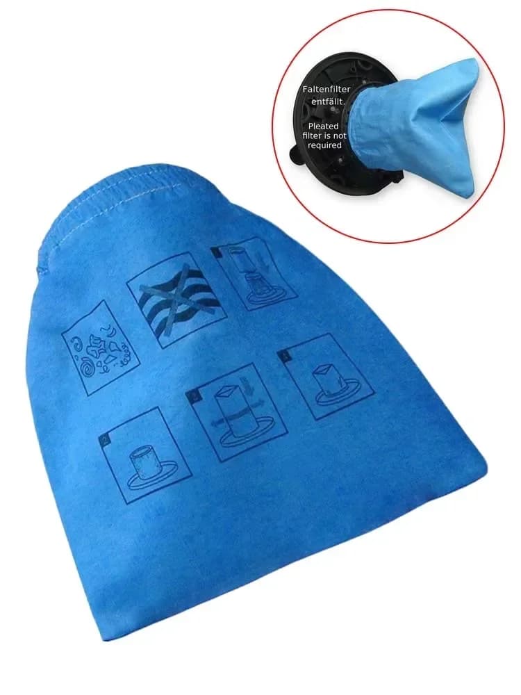 Sacchetto in tessuto con filtro tessile per aspirapolvere Einhell Wet And Dry, filtri per la pulizia della casa, cose utili per il ventilatore einhell