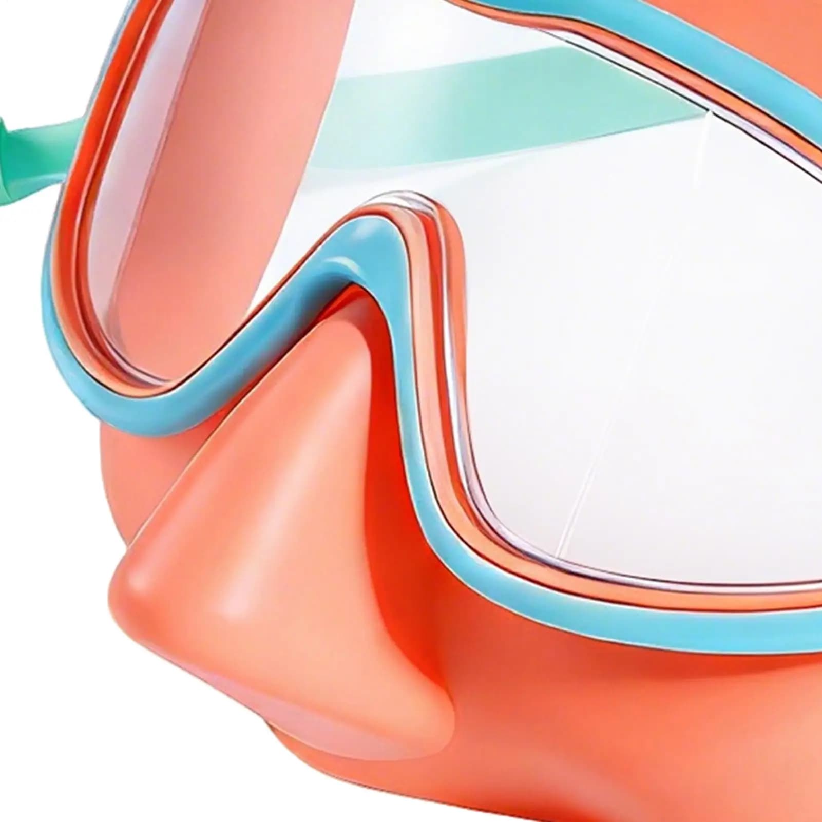 Occhialini da nuoto per piscina, protezione solare, a prova di perdite, con fibbia regolabile, occhialini da nuoto per bambini, per allenamento, spiaggia, parco divertimenti