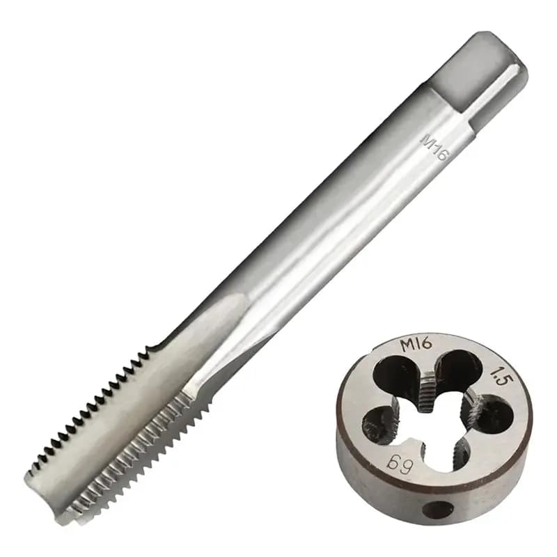 AB02 M16 X 1.5 Super Quick Steel Machining and Threading Kit, Machine Tool Set, Right Thread
