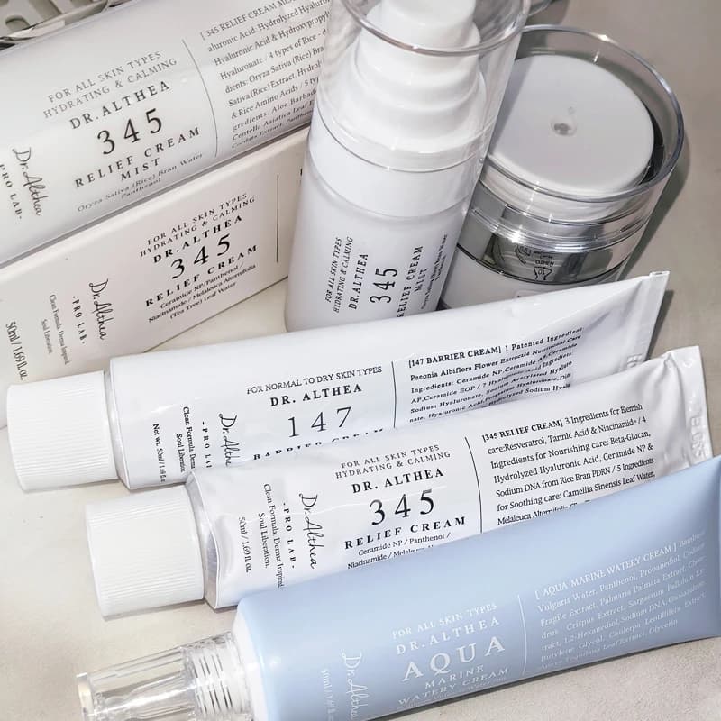 Hot Dr.Althea 345 Relief Cream Mist 147 Antioxidant Whitening Cream Lasting Moisturizing Intensive Repair Korean Essence Mist