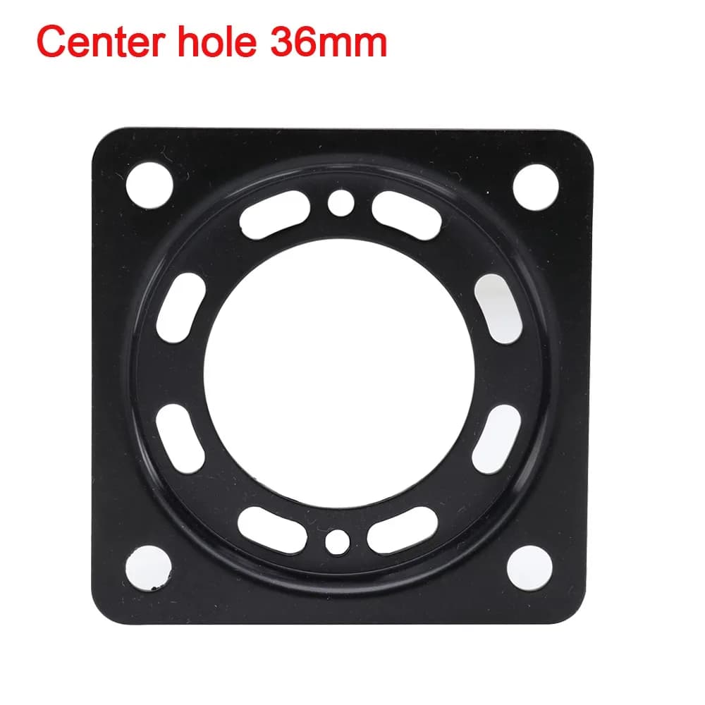 1Pcs 4/8/9Pin Tube Socket Vacuum Tube Mounting Plate 22/27/36mm Center Hole Tube Socket Iron Mount Board