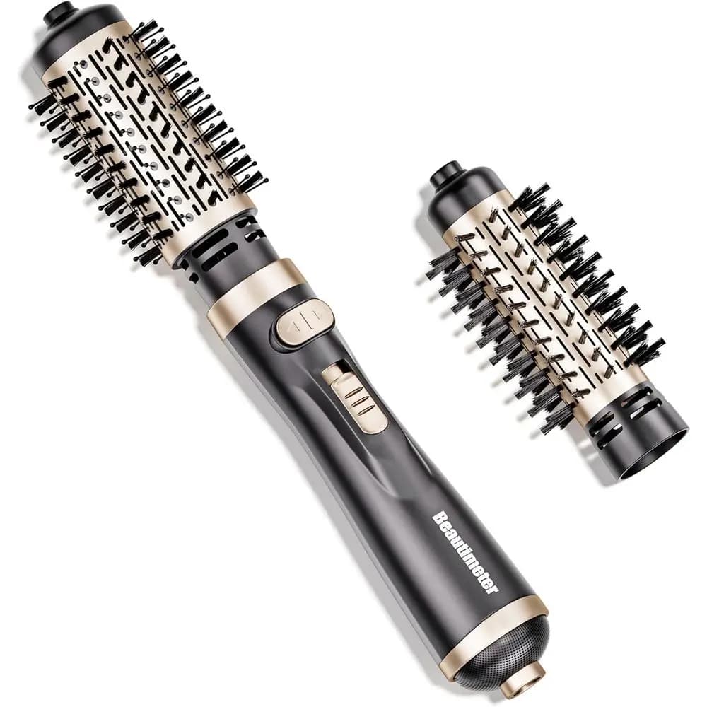 Set di Spazzole Rotanti 3-in-1 per Asciugacapelli con Spazzole di Diverse Dimensioni