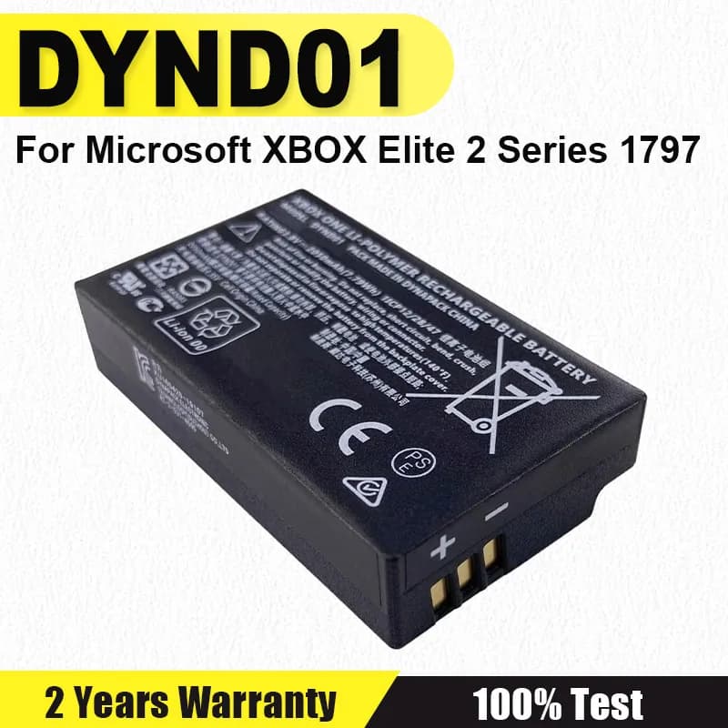 NUOVA batteria DYND01 da 3,8 V 2050 mAh più recente per controller Xbox Elite Series 2 Lite Edition ‌