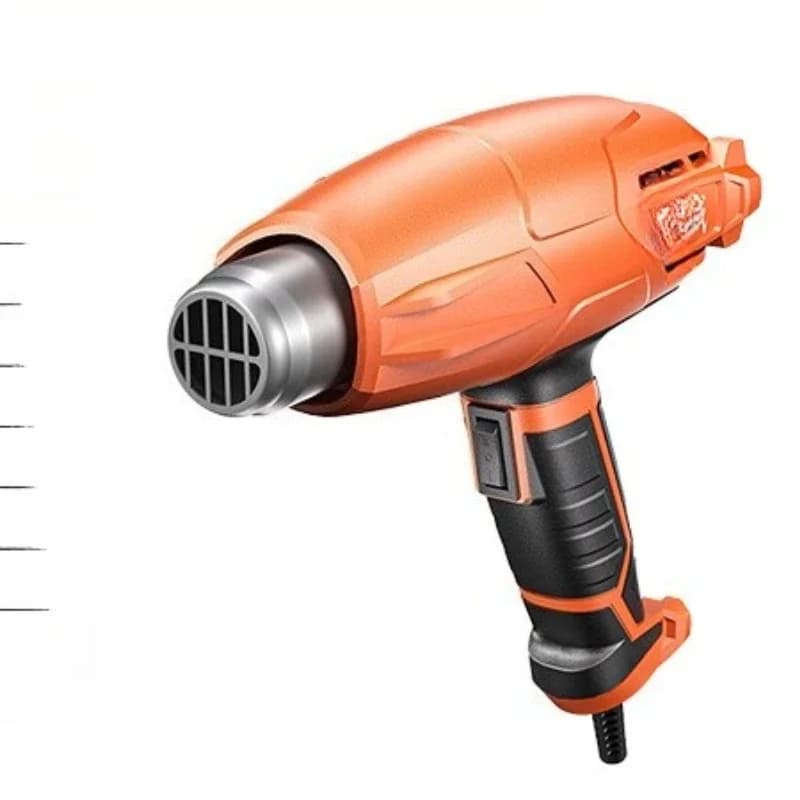 Pistola termica elettrica ad alta potenza con controllo della temperatura, pellicola per automobili, pellicola termoretraibile, display digitale, pistola per saldatura di plastica, cottura elettrica