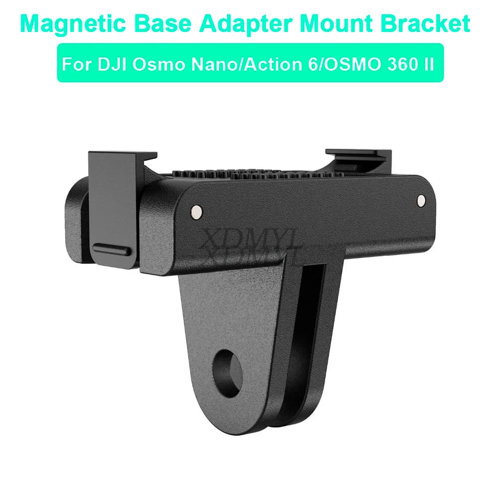 Magnetic Adapter For DJI Osmo Nano/Action 6/OSMO 360 II Quick-release Base Plate Expansion Mount Bracket Camera Accessories