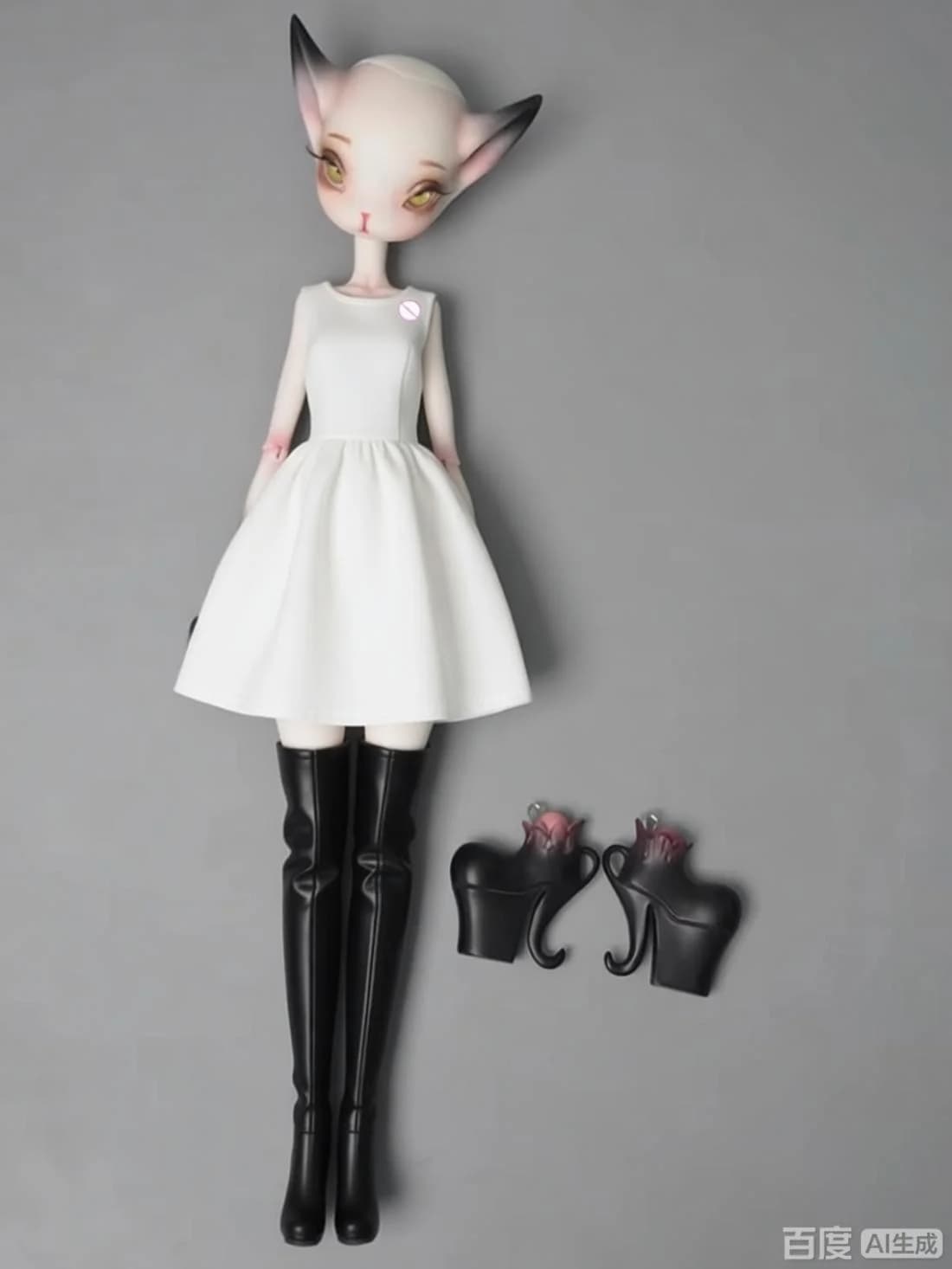 Nuova bambola SD BJD 1/6 Madeline Versione animale Viene fornita con tacchi alti Gatto Trucco per ragazze in resina di alta qualità in magazzino Spedizione gratuita