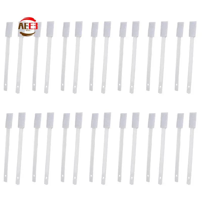 AEE3-28PCS Spazzola per WC usa e getta Spazzole per pulizia fessure, per angoli WC, scanalature per finestre, binari per porte, tastiere, tende, ecc.
