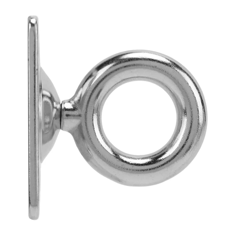 Stainless Steel Amaca Seat Suspension Kit, 360 Degree Rotation, Silver Ceiling Set, Kit for Amaca Yoga, Boxing Bag