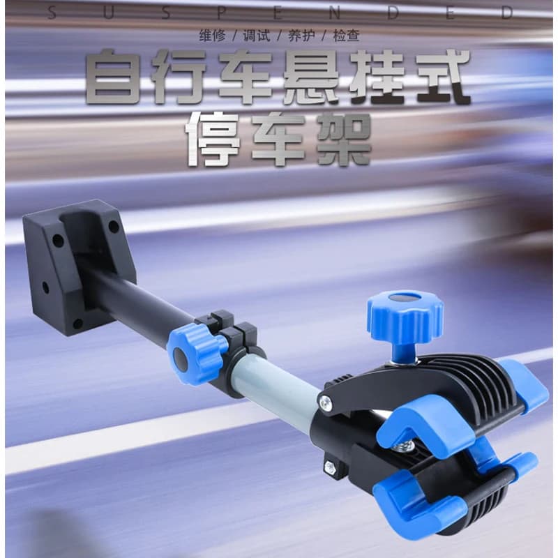 Supporto per riparazione biciclette Supporto da lavoro per bici in lega di alluminio Strumenti professionali per riparazione biciclette Supporto per portabiciclette pieghevole regolabile