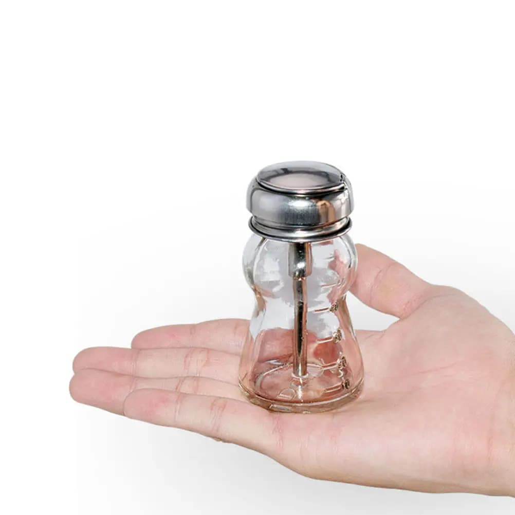 Glass bottle Thickness for enamel, Type Pump, Vacuum and Rechargeable, Multipurpose Glass Container with Pump for Spooling