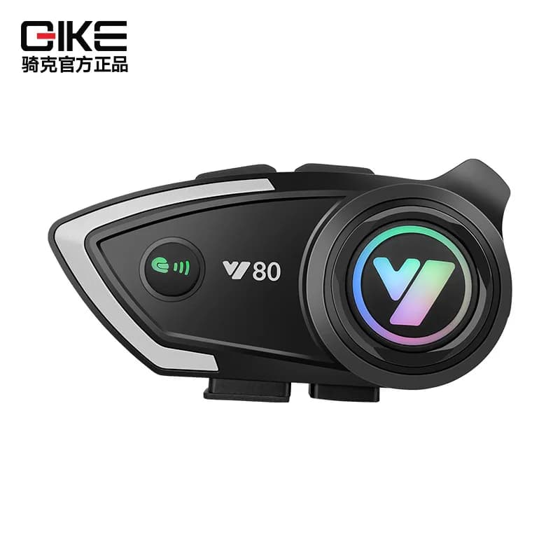 Auricolare per casco da motociclista Bluetooth, citofono impermeabile per casco completo e mezzo, attrezzatura per ciclista wireless