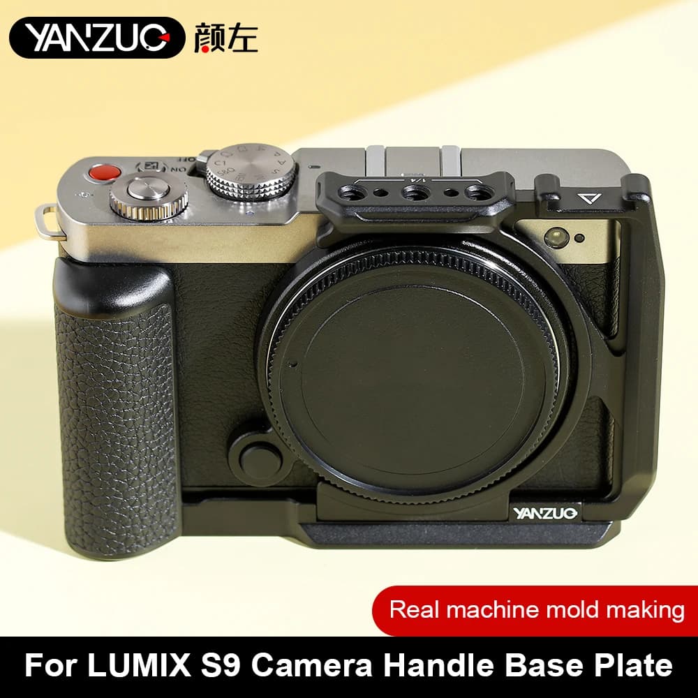 YANZUO Camera cage for LUMIX S9, DSLR stabilizer, camera handle, base plate, metal frame, photo accessories