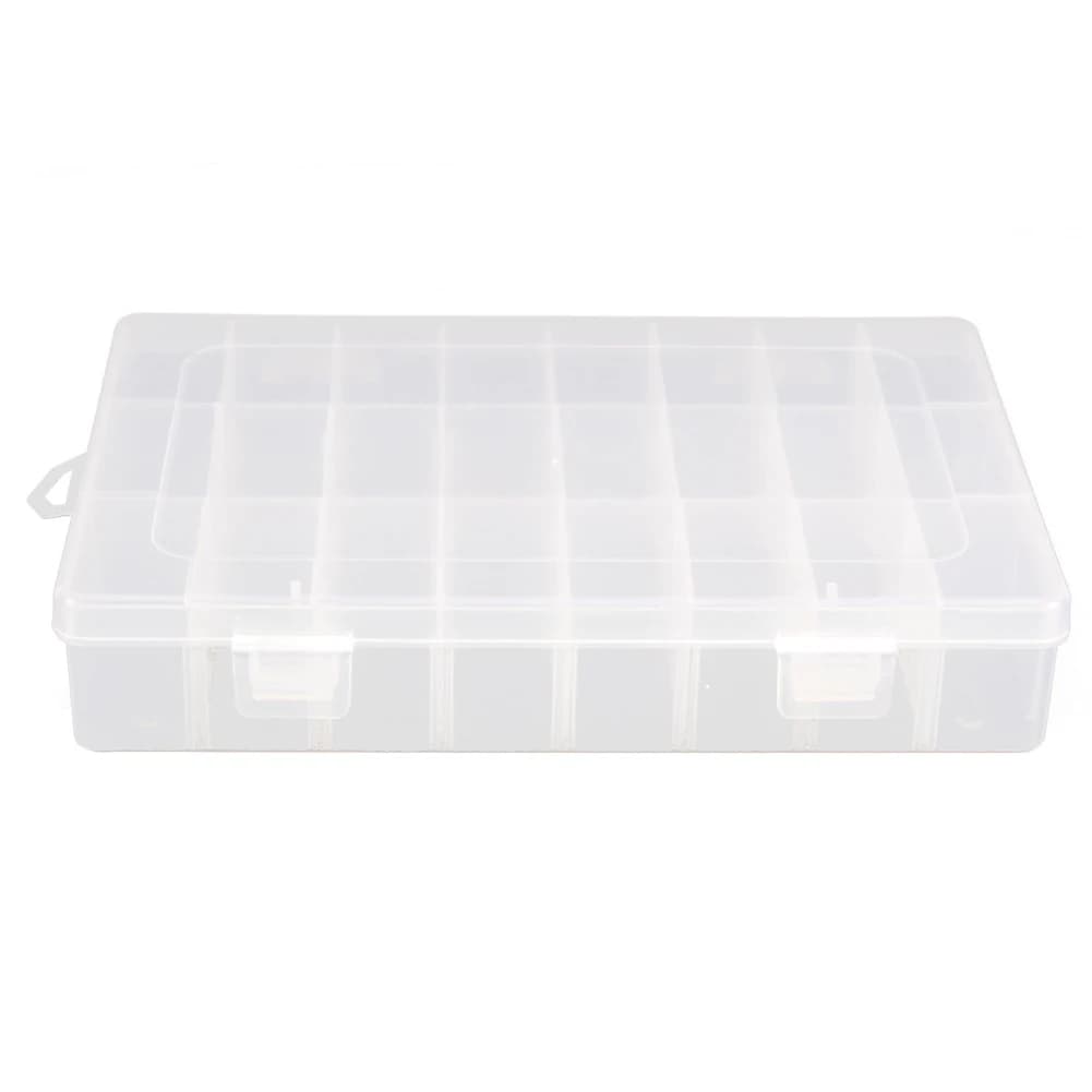 10/15/24 Grills Fishing Equipment Box Squid Jig Hard Lure Tool Case Clear Storage Organizer for Fishing Hooks