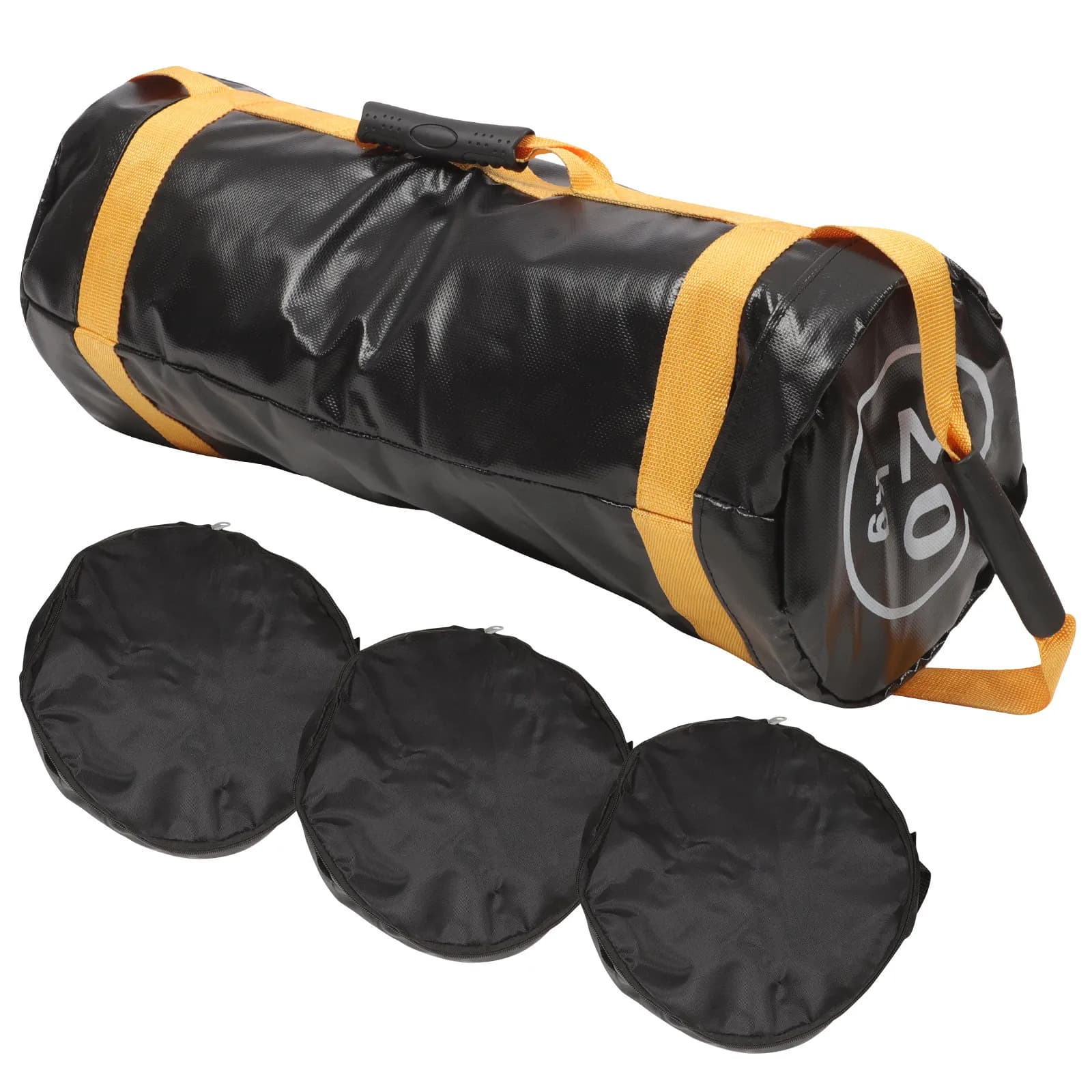 20KG Gym Bag for Men Women Physical Training Package Strength Training Weight Bags Durable PVC Strength Exercise Fitness