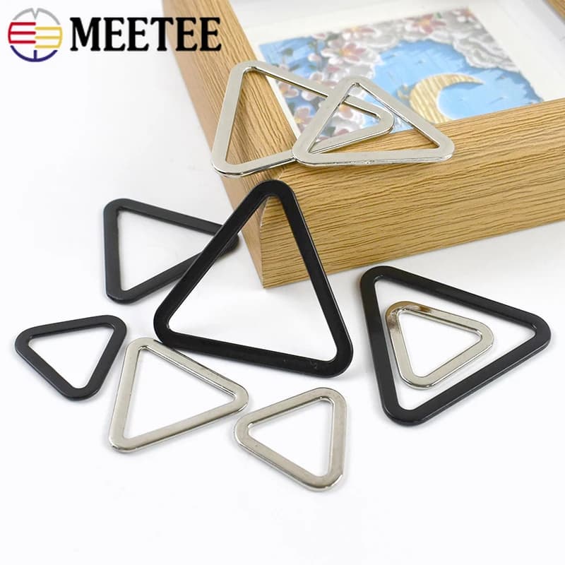10/20/30 Pezzi Fibbie Piatte in Metallo da 18-40mm per Portachiavi, Cinghie Borsa, Anelli di Connessione, Decorazioni per Cinghie di Abbigliamento, Chiusure e Accessori Hardware