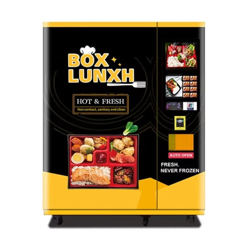 Scatola per il pranzo personalizzata per alimenti caldi e distributore automatico di snack pronto per mangiare confezionato Vendita calda Fornitore certificato CE