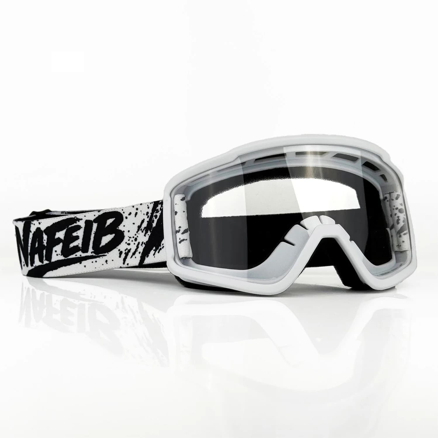 High Quality Motorcycle Glasses for Helmet Motocross MX Moto Dirt Bike ATV Ski Sports Open Scooter Glasses