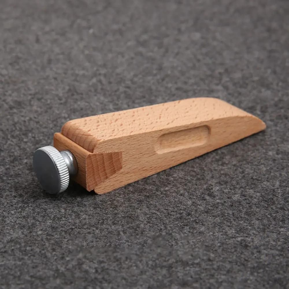 Porta carta vetrata per tavola di legno Porta carta vetrata Clip per molatura Blocchi per molatura carta vetrata Angolo interno tenuto in mano
