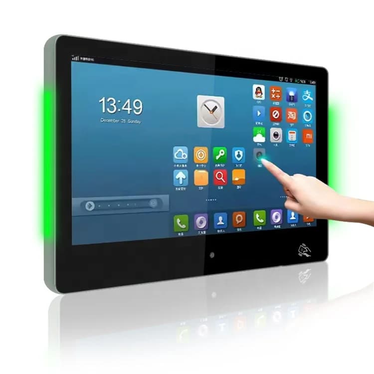 Fornitore NFC frontale per tablet con schermo capacitivo intelligente touchscreen di fascia alta per tablet Android Poe da 13 pollici con guscio in metallo