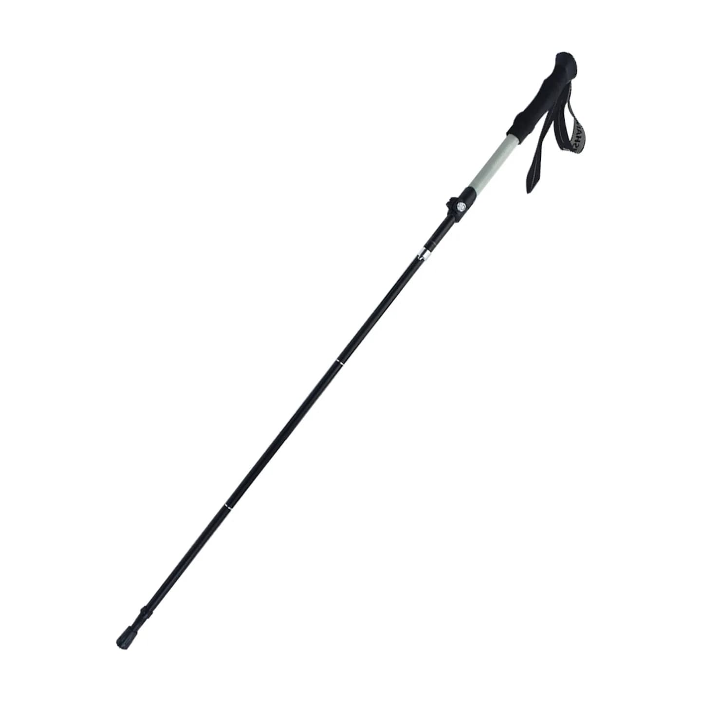 Luminous Hiking Stick Glowing Foldable Telescopic Trekking Pole Lightweight Aluminum Alloy Camping Climbing Equipment External