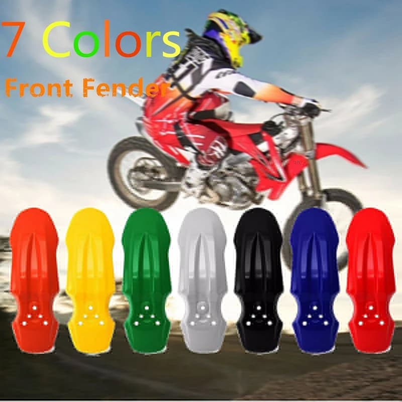Protezione per parafango ruota anteriore in plastica da 1 pezzo per CRF50 XR50 Dirt Pit Bike 7 colori