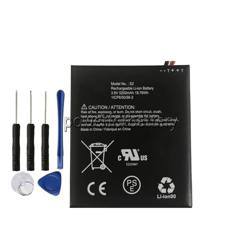 Batteria S2 (6 pin) per videocitofono di seconda generazione (solo versione con 6 connettori a cavo)