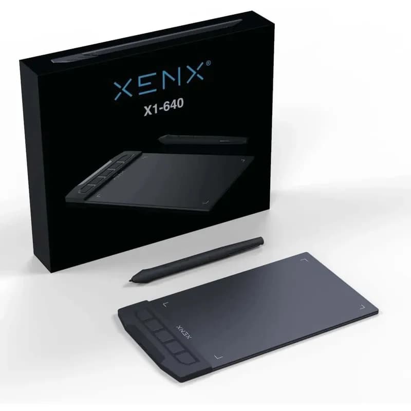 XENX X1-640 6x4 Inch Drawing Tablet Graphics Pen Tablet for PC Phone Digital Hand Drawing Writing