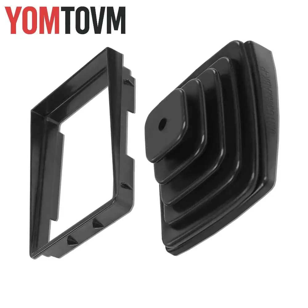 Manuale dell'anello della lunetta del cambio e del fermo del cambio in plastica nera per Jeep Wrangler TJ 1997 1998 1999 2000 2001-2004 53000056 52078558