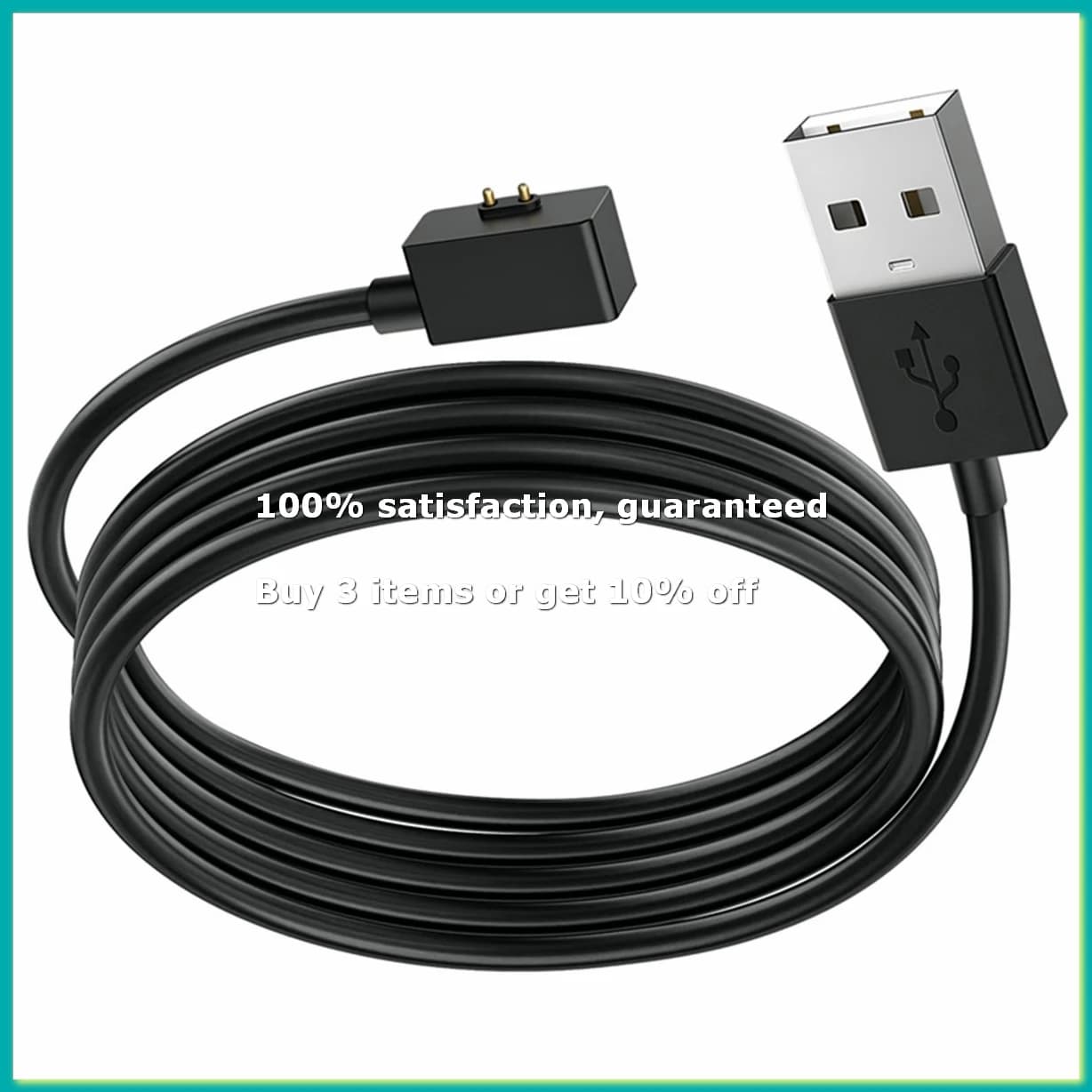Fast Charging Cable for Watch 2 Lite Smart Watch Magnetic Type Charger-DTA9