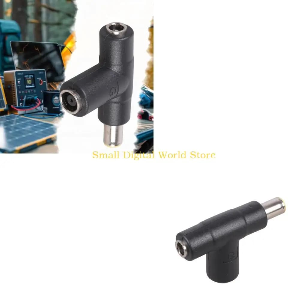 L'adattatore splitter a Y da 77UB DC7909 a DC5521 unisce il pannello solare per ricarica rapida delle centrali elettriche