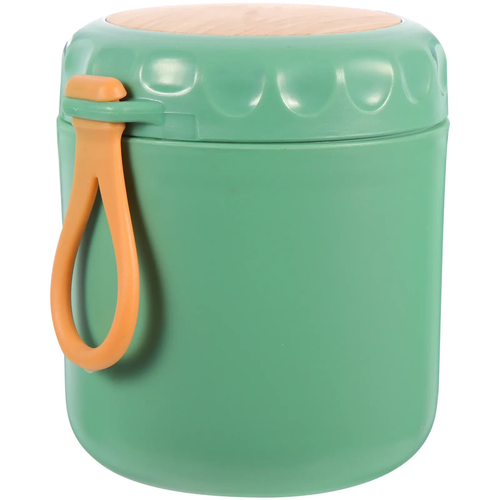 Set di 1 Contenitore Termico per Zuppa, Thermos per Pranzo in Acciaio Inox con Coperchio Ermetico e Cucchiaio, Scaldavivande Portatile per Adulti