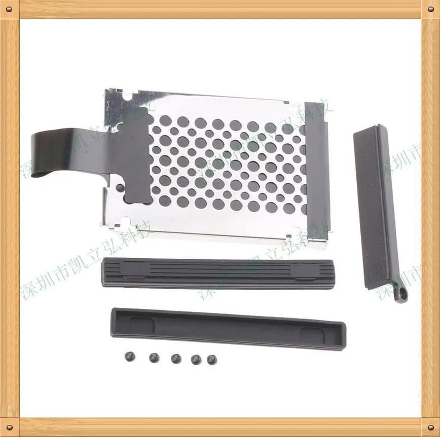 Kit di Montaggio per Disco Rigido ThinkPad X60T X61T, Copertura Staffa e Striscia Adesiva 9mm, Accessori Compatibili per Laptop