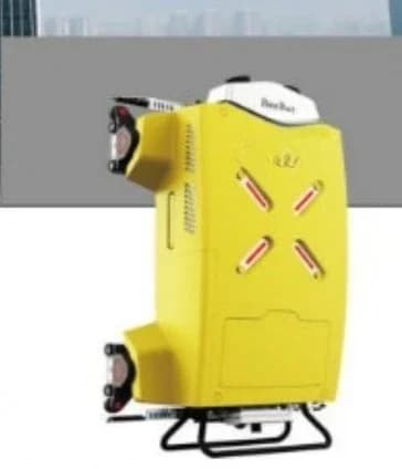 Robot per la pulizia dei pannelli fotovoltaici, attrezzatura per la pulizia solare, strumento di pulizia intelligente con telecomando