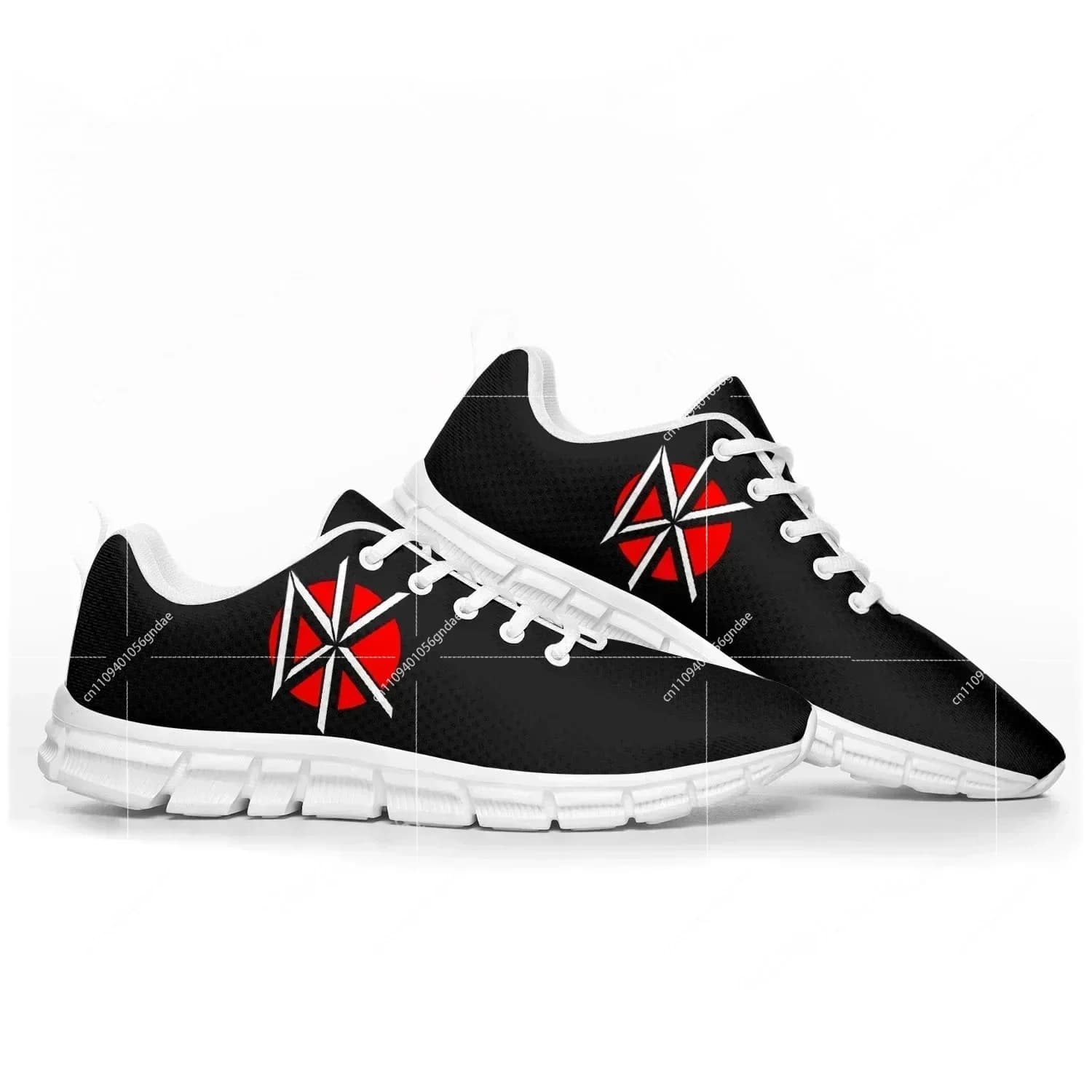Scarpe sportive Dead Rock Band Kennedys, sneakers da uomo e da donna, scarpe casual personalizzate per coppie, bianche