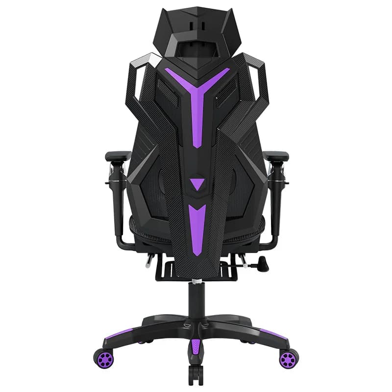 Sedia da Gaming Ergonomica Traspirante per Computer con Supporto Lombare e Regolazione Altezza per Casa e Ufficio