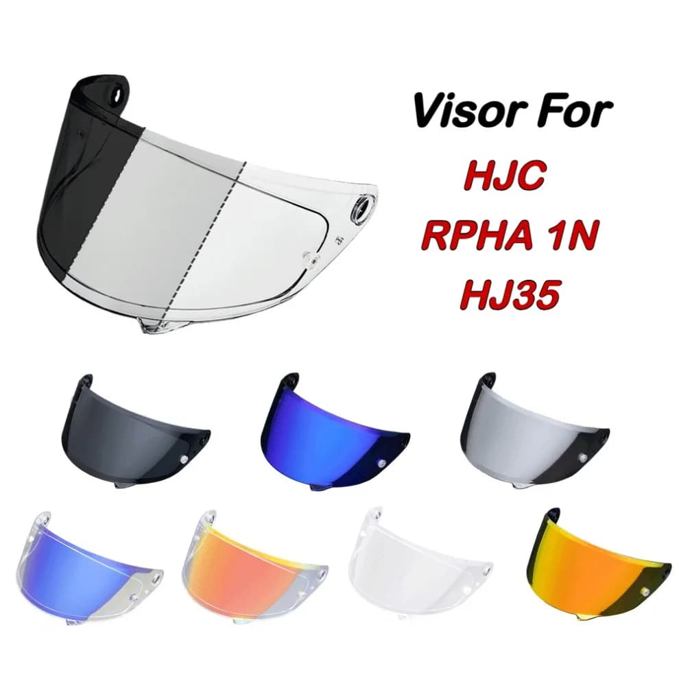 HJ-35 Motorcycle Helmet Visor For HJC RPHA 1N HJ35 Casco Moto Windshield Helmets Accessories Replacement Lens Extra Glasses