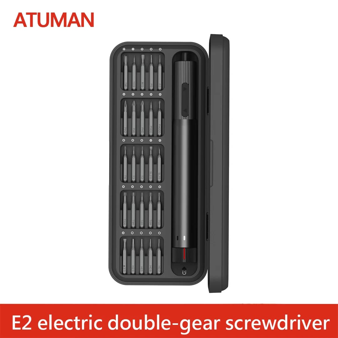 Atuman Duka E2 Electric Screwdriver Set Multifunction Mini Handheld Multifunctional Repair Tools for Smart Home Phone Repair