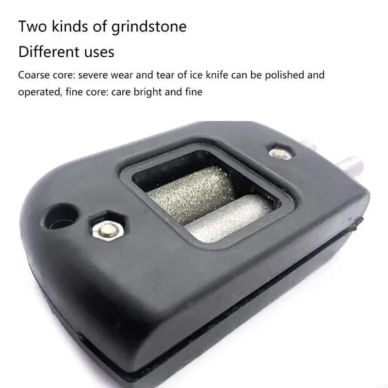 Portable Ice Skate Blade Sharpener Hockey Skate Blade Grinder Convenience Ice Skate Blade Grindstones Maintenance Tool