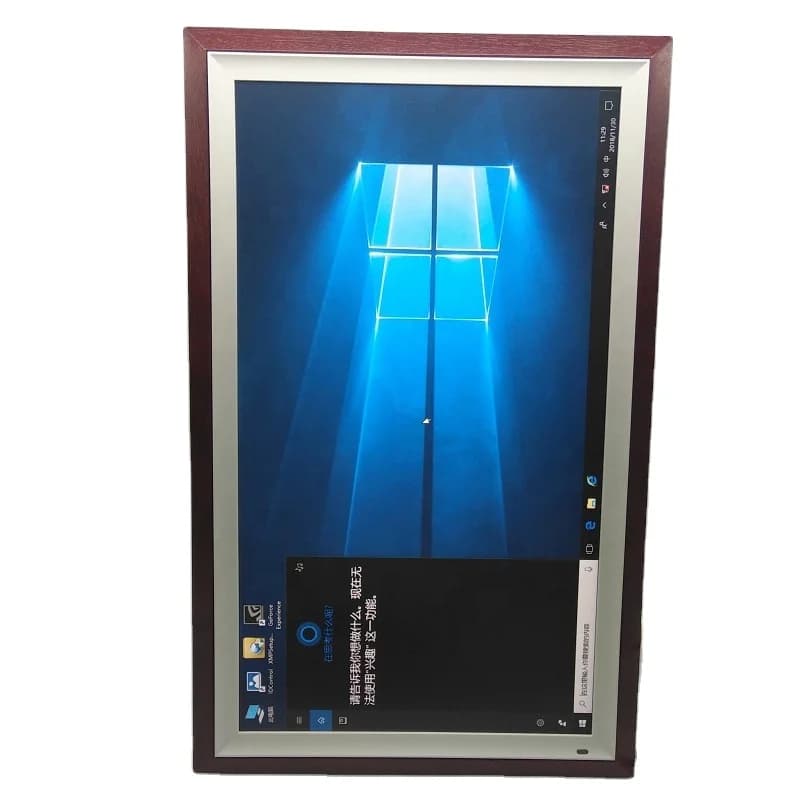 Display LCD antiriflesso da 21,5" 32" 49" Rete Wifi Museo Display LCD IGallery Galleria da parete Cornice per foto digitali