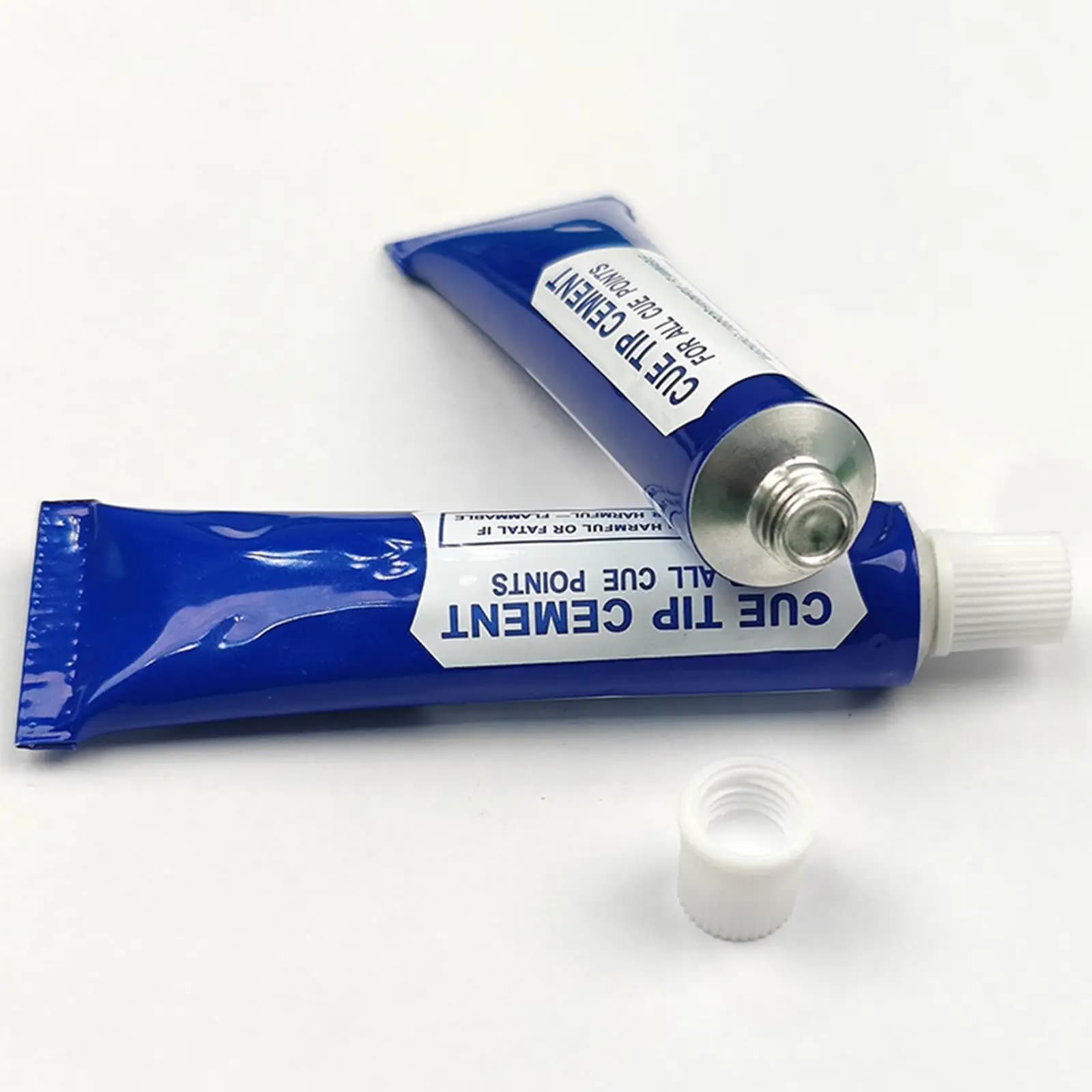Billiard Stick Tip Epoxy Glue Durable Repair Kit Pool Cue Tip Attachment Accessory for Billiards Games