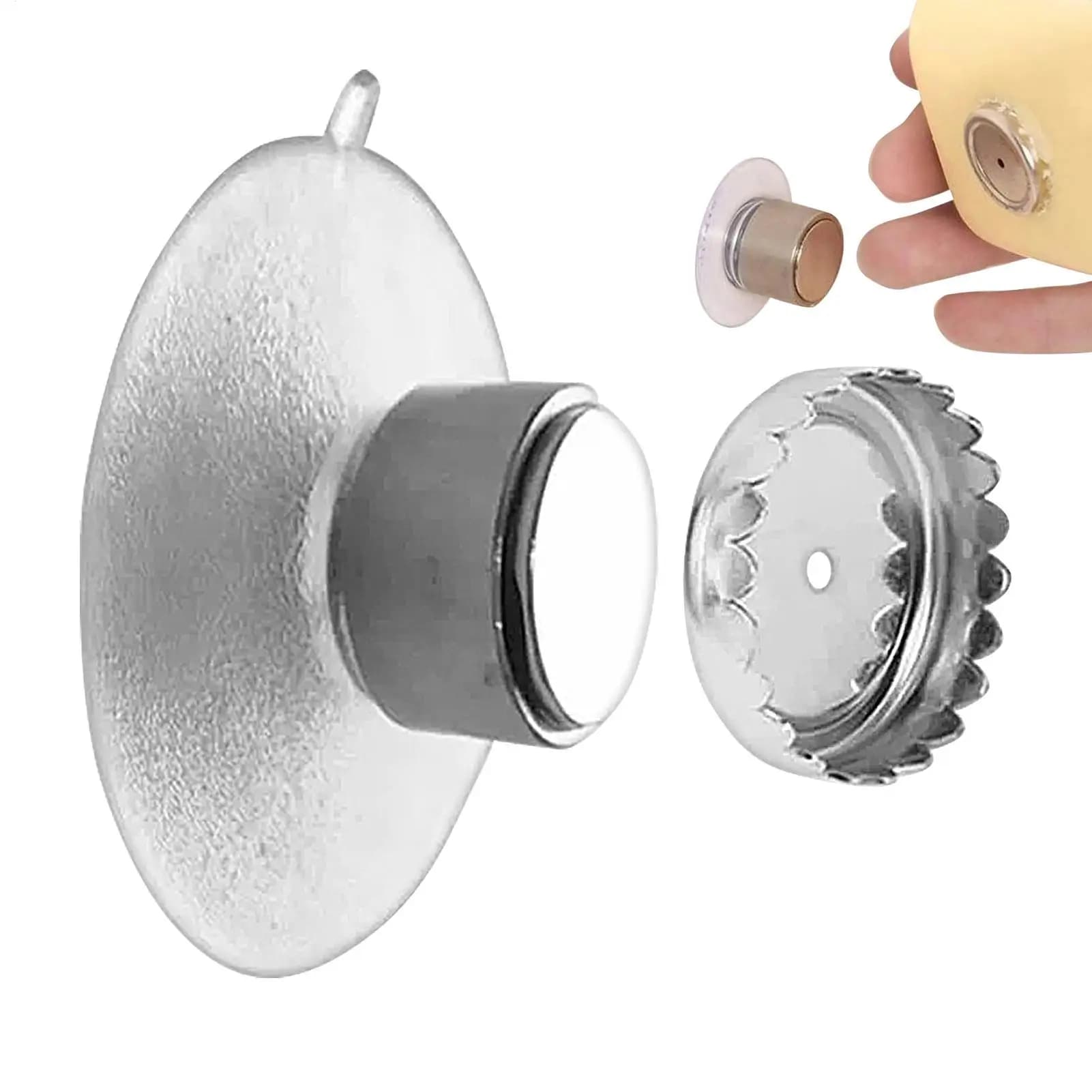 Portasapone a ventosa da parete con forte magnete, supporto rimovibile per sapone da bagno e doccia