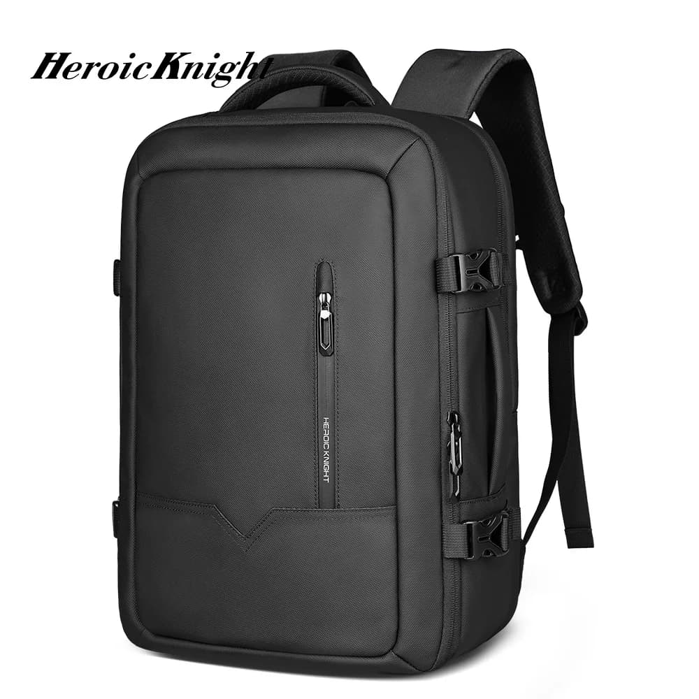 Zaino per laptop da 17,3 pollici da uomo da viaggio Heroic Knight Zaino da viaggio per affari di lusso Zaino universitario alla moda resistente all'acqua