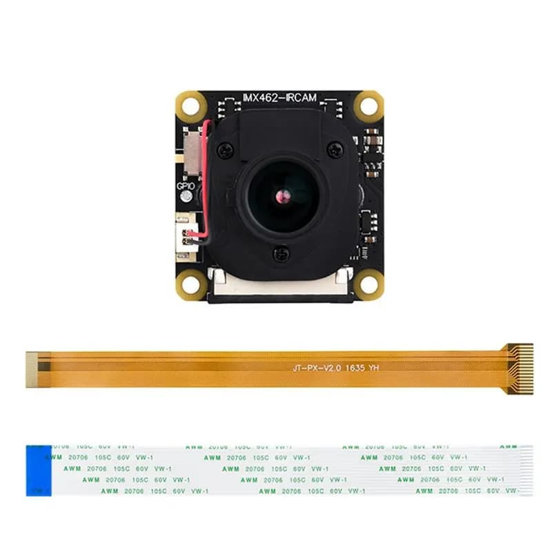 AED6-IMX462 IR-CUT Camera 90° DFOV Starlight Camera Sensor 2MP Fixed-Focus Camera For Raspberry Pi 5/4B Series Boards
