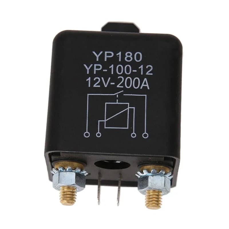 Interruttore ON/OFF batteria per furgone per auto con relè di carica SPLIT per avviamento resistente 12V 200AMP
