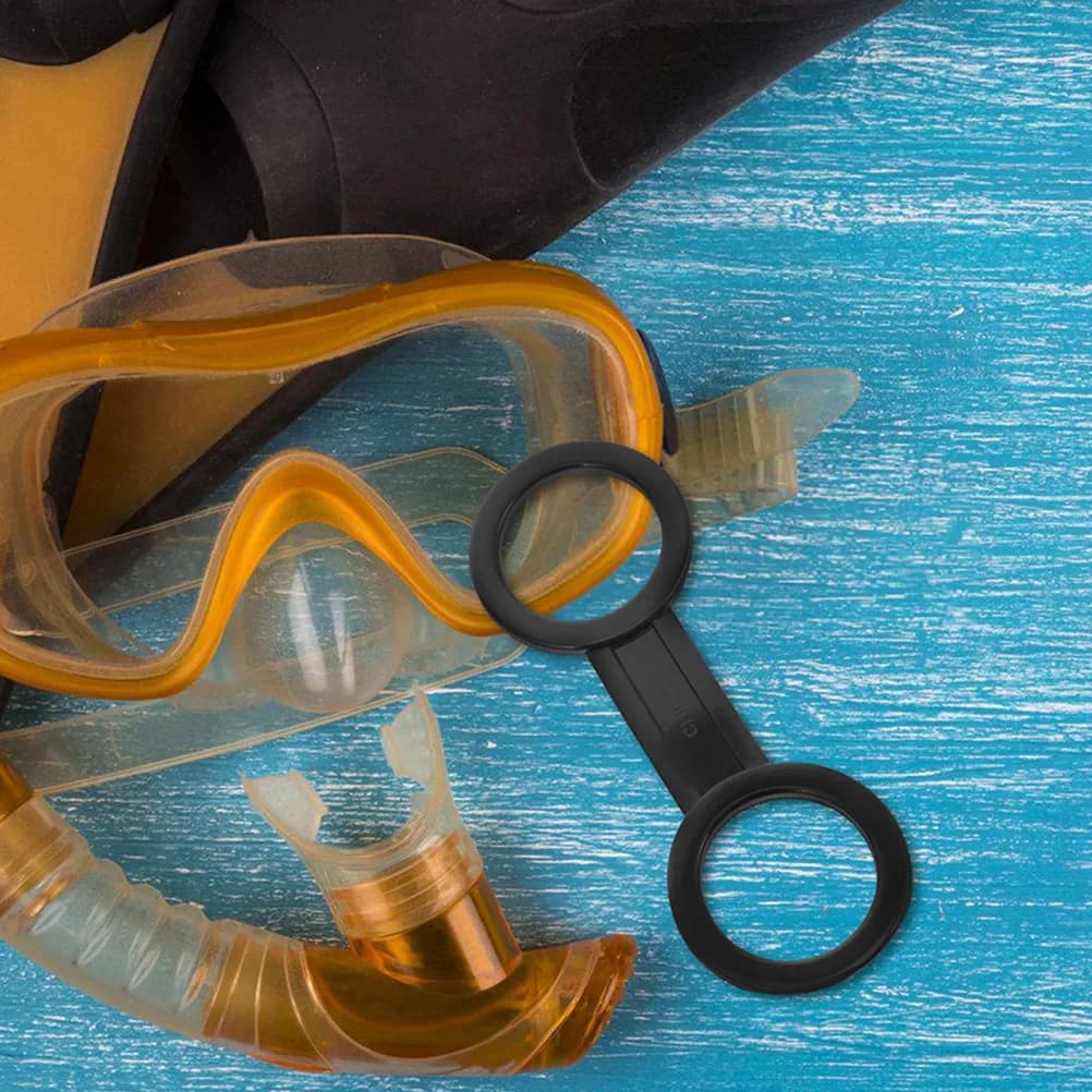 Silicone Snorkeling Mask Clip, 10 Pieces, Versatile Accessories and Adult Diving Safes