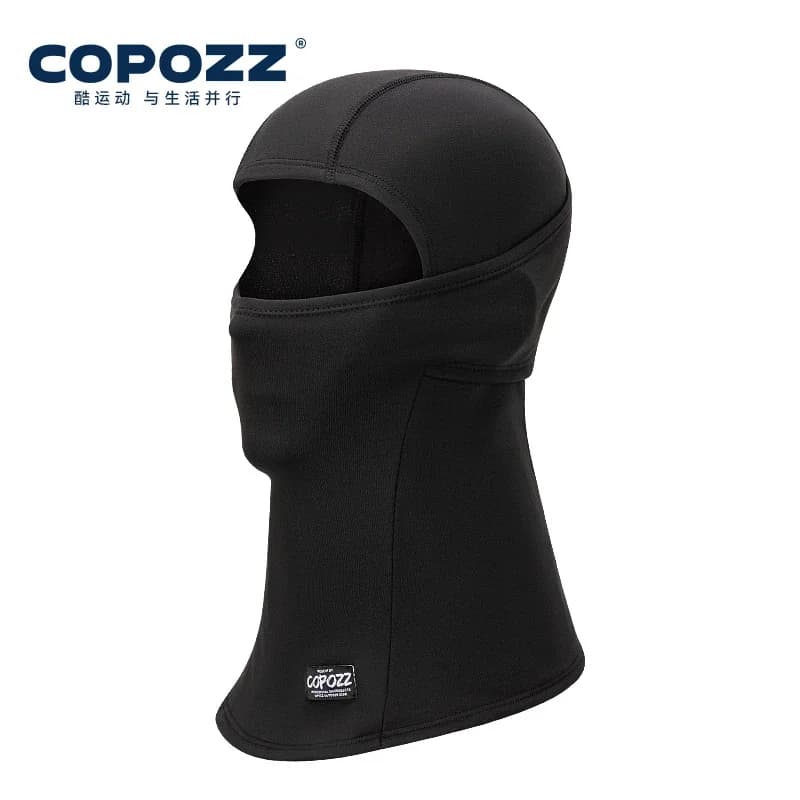 COPOZZ Bambini Adulto Primavera Inverno Copricapo da ciclismo Berretto Sci Bicicletta Sciarpa sportiva Bandane per il viso Attrezzatura Maschera per casco da snowboard