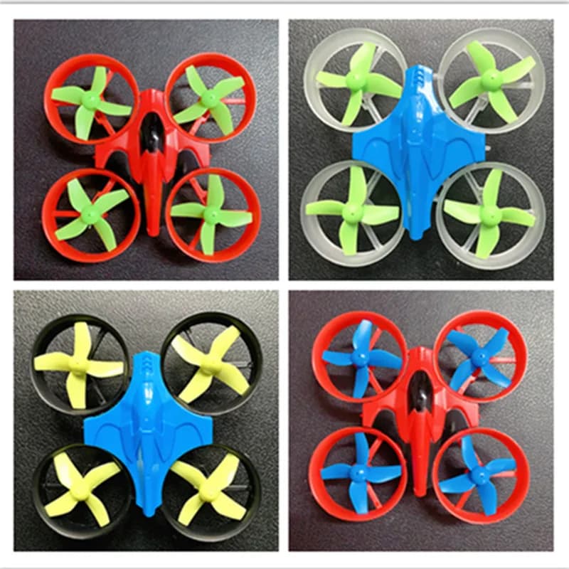 Mini RC Drone Quadcopter Parti di ricambio Eachine E010/Furibee F36/JJRC H36 Telaio Eliche Coperture motore Passo 615 Spazzolato