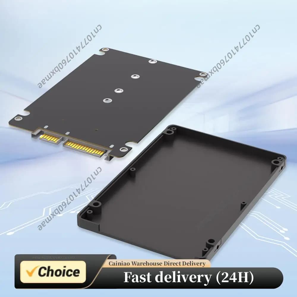 Box esterno per SSD M.2 NGFF B Key a SATA da 2,5 pollici, 6 Gbps, compatibile con SSD M.2 2230 2242 2260 2280