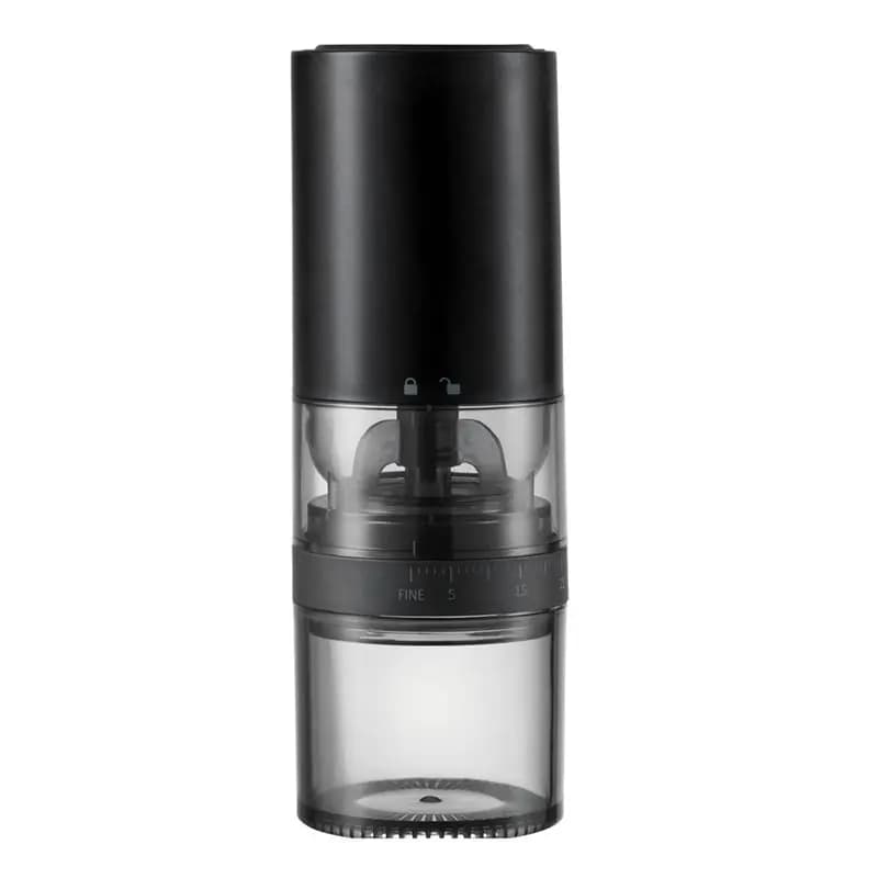 B82B-Portable Electric Burr Coffee Grinder 38 External Grind Settings 1.8X Faster Visual Bean Hopper 2000Mah For Travel